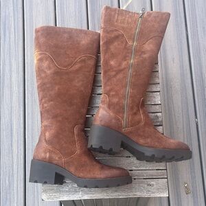 Born Suede Knee-High Boots